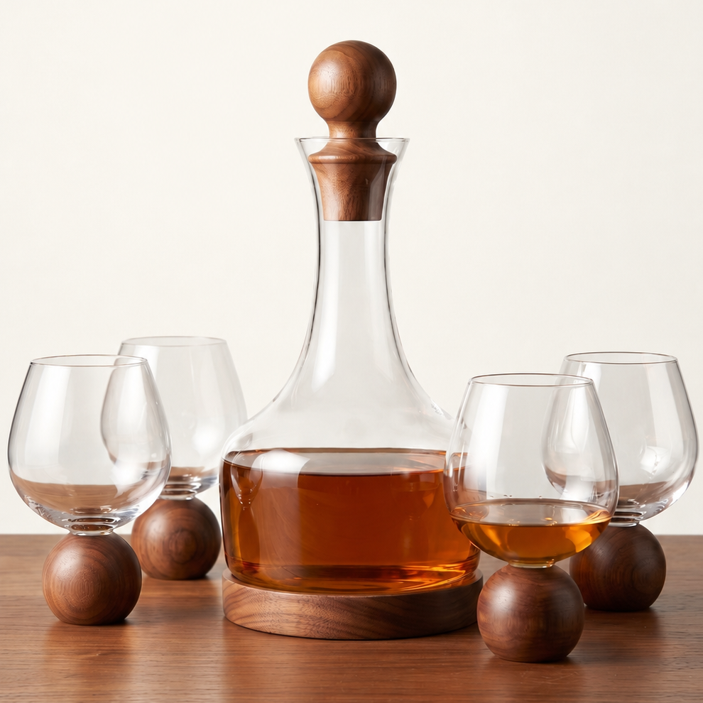 Wood Decanter 